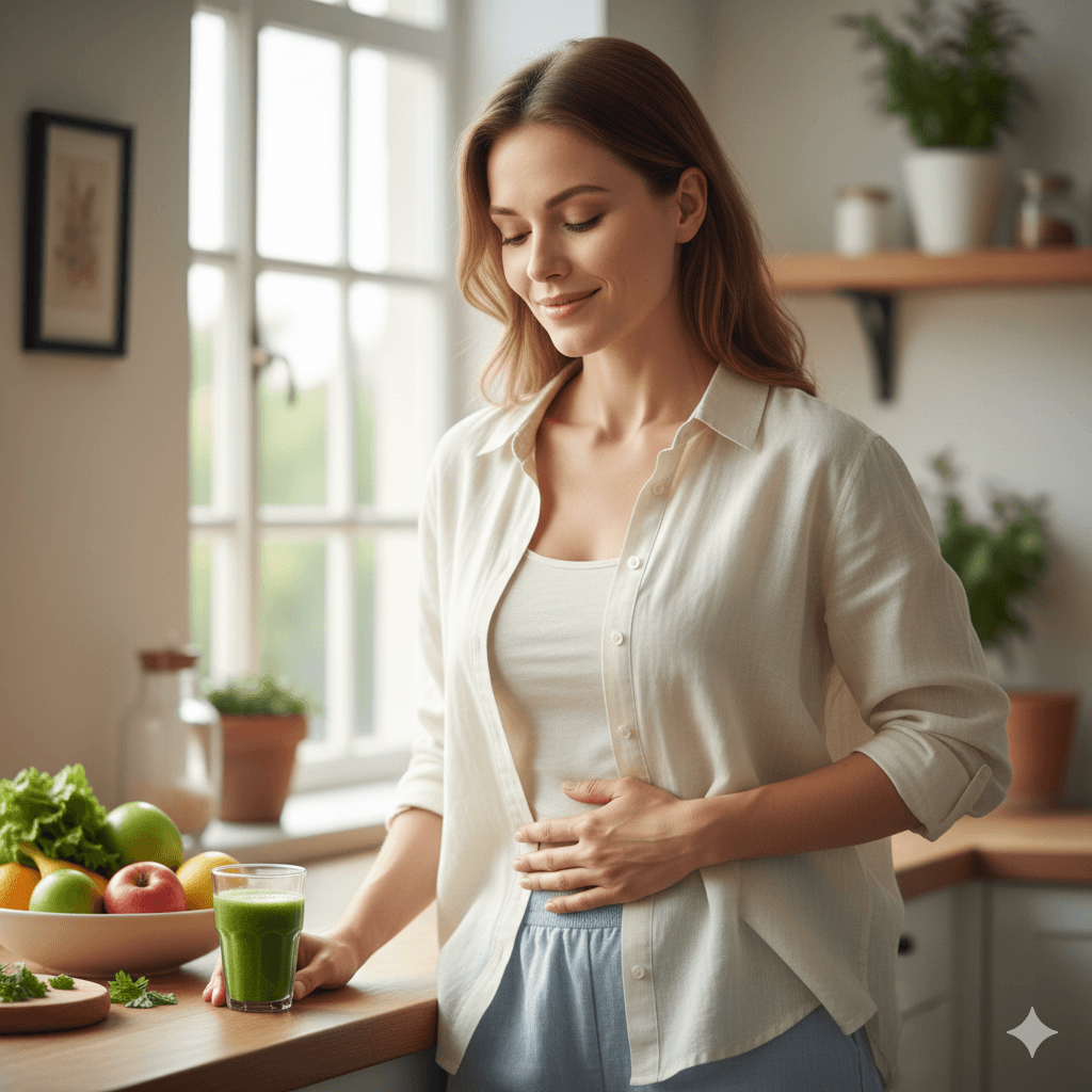 Glass of water with lemon on a sunlit morning table